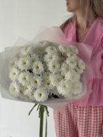 Монобукет из Кустовых Хризантем (9шт.)
