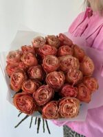 Монобукет эквадорских роз Кахала (25шт.)