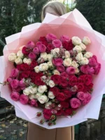 Букет "Микс кустовой розы" — изображение 2