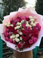 Букет "Микс кустовой розы" — изображение 3