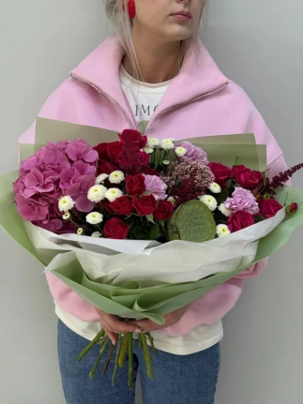 Букет "Розовая сказка"