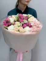 Букет "Персиковый сад" — изображение 3