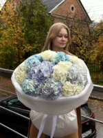 Монобукет гортензий