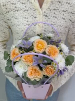 Композиция с клематисом — изображение 2